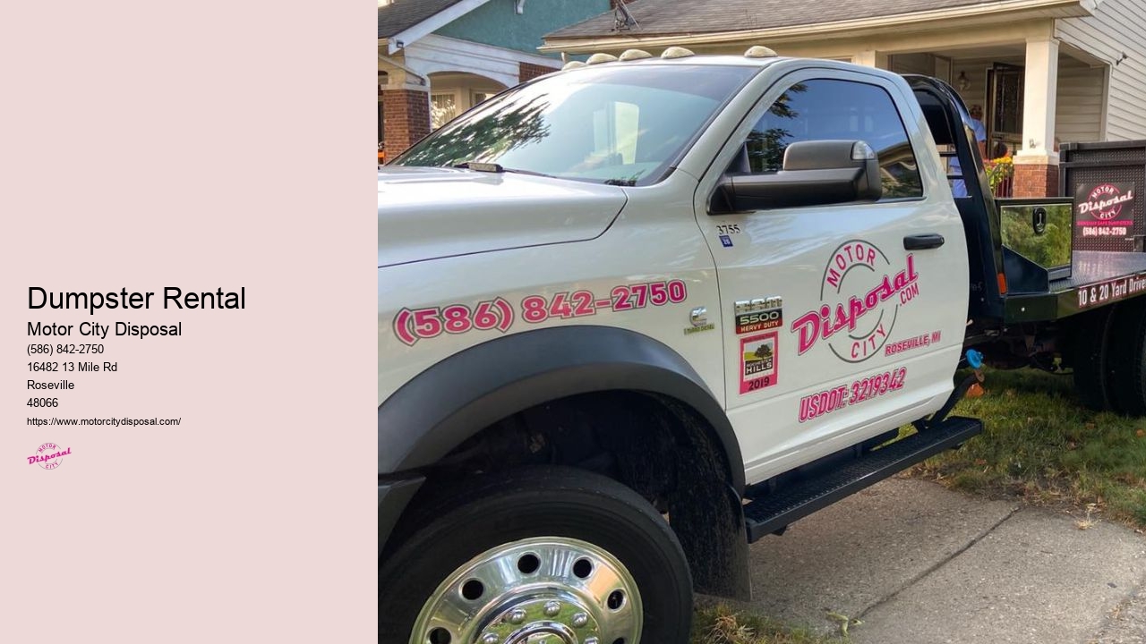 Roseville Roll Off Dumpster Rental