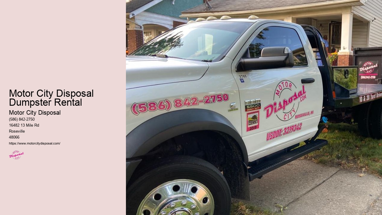 Dumpster Rental Roseville MI