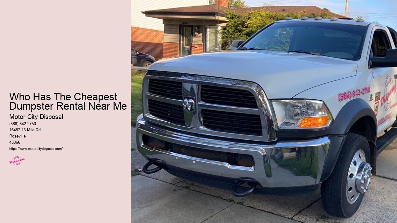 Yard Debris Dumpster Rental Near Me